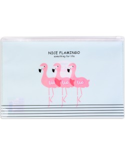Папка с цип Spree - Nice Flamingo