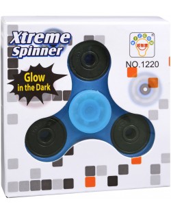 Антистресова играчка Fidget Spinner - Наситено син