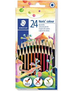 Цветни моливи Staedtler Noris Colour 185 - 24 цвята