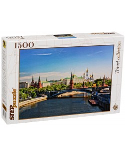 Пъзел Step Puzzle от 1500 части - Кремъл, Москва