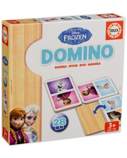 Детска игра Educa - Домино, Замръзналото кралство