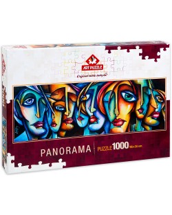Панорамен пъзел Art Puzzle от 1000 части - Градски стил, Майкъл Ланг