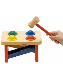Дървена игра Woody – Чукче с топки