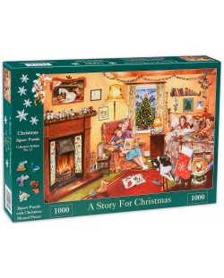 Пъзел The House of Puzzles от 1000 части - Приказка за Коледа