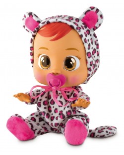 Детска играчка IMC Toys Crybabies – Плачещо със сълзи бебе, Леа