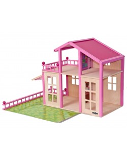 Дървена къща за кукли Woody - Брита