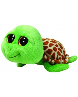 Плюшена играчка TY Beanie Boos - Зелена костенурка Zippy, 15 cm