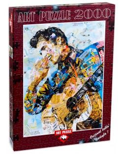 Пъзел Art Puzzle от 2000 части - Елвис Пресли, Инес Куидис