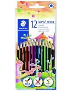 Цветни моливи Staedtler Noris Colour 185 - 12 цвята
