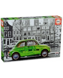 Пъзел Educa от 1000 части - Кола в Амстердам
