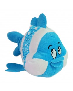 Плюшена играчка Morgenroth Plusch - Синя рибка, 20 cm