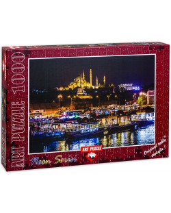 Неонов пъзел Art Puzzle от 1000 части - Истанбул