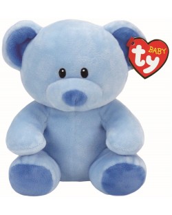 Плюшена играчка TY Toys - Синьо мече Lullaby, 17 cm