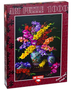 Пъзел Art Puzzle от 1000 части - Цветя и цветове, Кристофър Пиърс