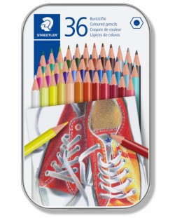 Цветни моливи Staedtler Comic 175 - 36 цвята, в метална кутия