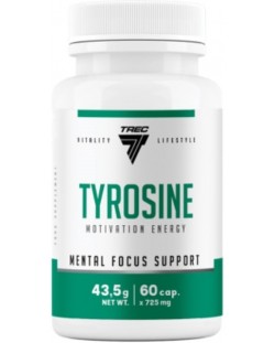 Tyrosine, 60 капсули, Trec Nutrition