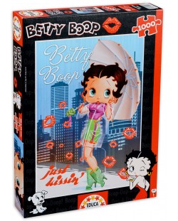 Пъзел Educa от 1000 части - Betty Boop