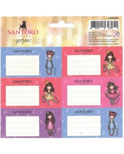 Ученически етикети Santoro Gorjuss - 12 броя