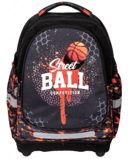 Ученическа анатомична раница S. Cool - Street Ball, 24 l