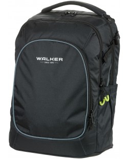 Ученическа раница Walker Campus - All Black, 2 отделения