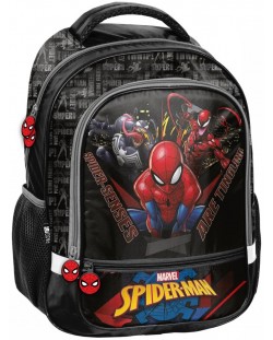 Ученическа раница Paso Spider-Man - С 2 отделения,  16 l