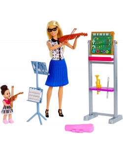 Игрален комплект Mattel Barbie - Учителка по музика