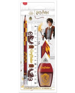 Ученически комплект Maped Harry Potter - Gryffindor, 4 части