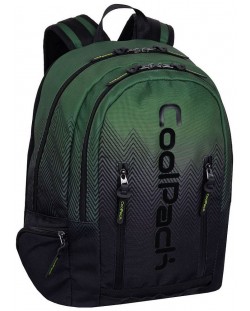 Ученическа раница Cool Pack Impact - Green Tone, 25 l