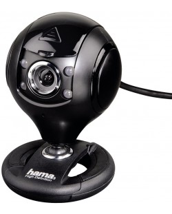 Уеб камера Hama - Spy Protect, 720p, черна