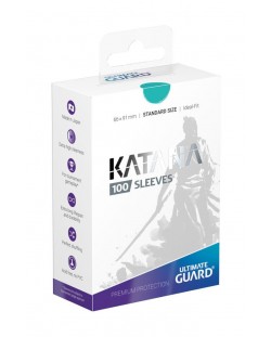 Протектори Ultimate Guard Katana Sleeves Standard Size Turquoise (100)