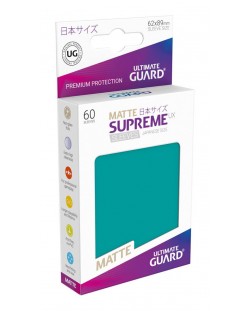Ultimate Guard Supreme UX Sleeves Yu-Gi-Oh! Matte Petrol Blue (60)