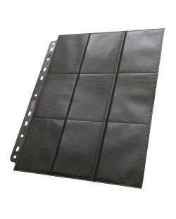 Ultimate Guard - 18-Pocket Pages Side-Loading, черни