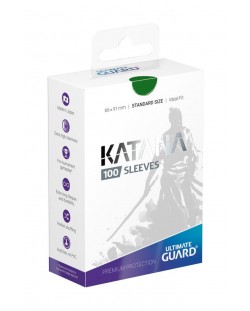 Ultimate Guard Katana Sleeves Standard Size Green (100)