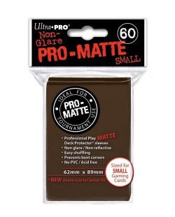 Ultra Pro Card Protector Pack - Small Size (Yu-Gi-Oh!) Pro-matte - Кафяви 60 бр.
