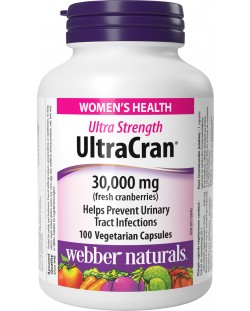 Ultra Strength UltraCran, 100 капсули, Webber Naturals