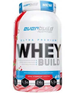 Ultra Premium Whey Build, ягодово смути, 908 g, Everbuild