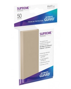Протектори Ultimate Guard Supreme UX Sleeves - Standard Size - Пясъчни (50 бр.)