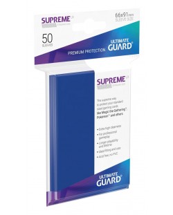Протектори Ultimate Guard Supreme UX Sleeves - Standard Size - Сини (50 бр.)