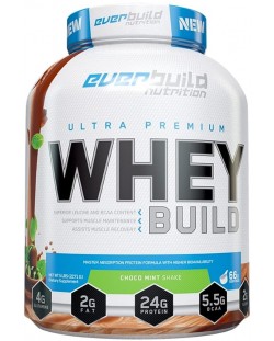 Ultra Premium Whey Build, ябълка, 2.27 kg, Everbuild