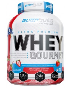 Ultra Premium Whey Gourmet, ягода, 2.27 kg, Everbuild