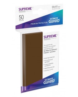 Протектори Ultimate Guard Supreme UX Sleeves - Standard Size - Кафяви (50 бр.)