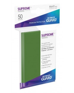 Протектори Ultimate Guard Supreme UX Sleeves - Standard Size - Зелени (50 бр.)
