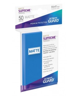 Протектори Ultimate Guard Supreme UX Sleeves Standard Size - Тъмно сини мат (50 бр.)