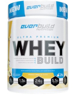 Ultra Premium Whey Build, ягода и банан, 454 g, Everbuild