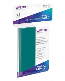 Протектори Ultimate Guard Supreme UX Sleeves - Standard Size - Петролено сини (50 бр.)