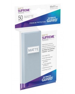 Протектори Ultimate Guard Supreme UX Sleeves - Standard Size - Прозрачно матови (50 бр.)