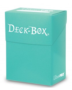 Ultra Pro Solid Deck Box - Aqua