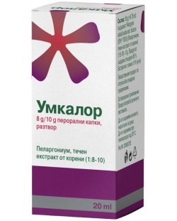 Умкалор Перорални капки, 20 ml, Naturprodukt