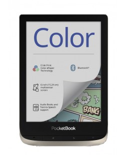 Електронен четец PocketBook - Color PB633, сив
