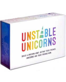 Парти настолна игра Unstable Unicorns - Базова